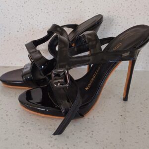 Black Heeled Sandals